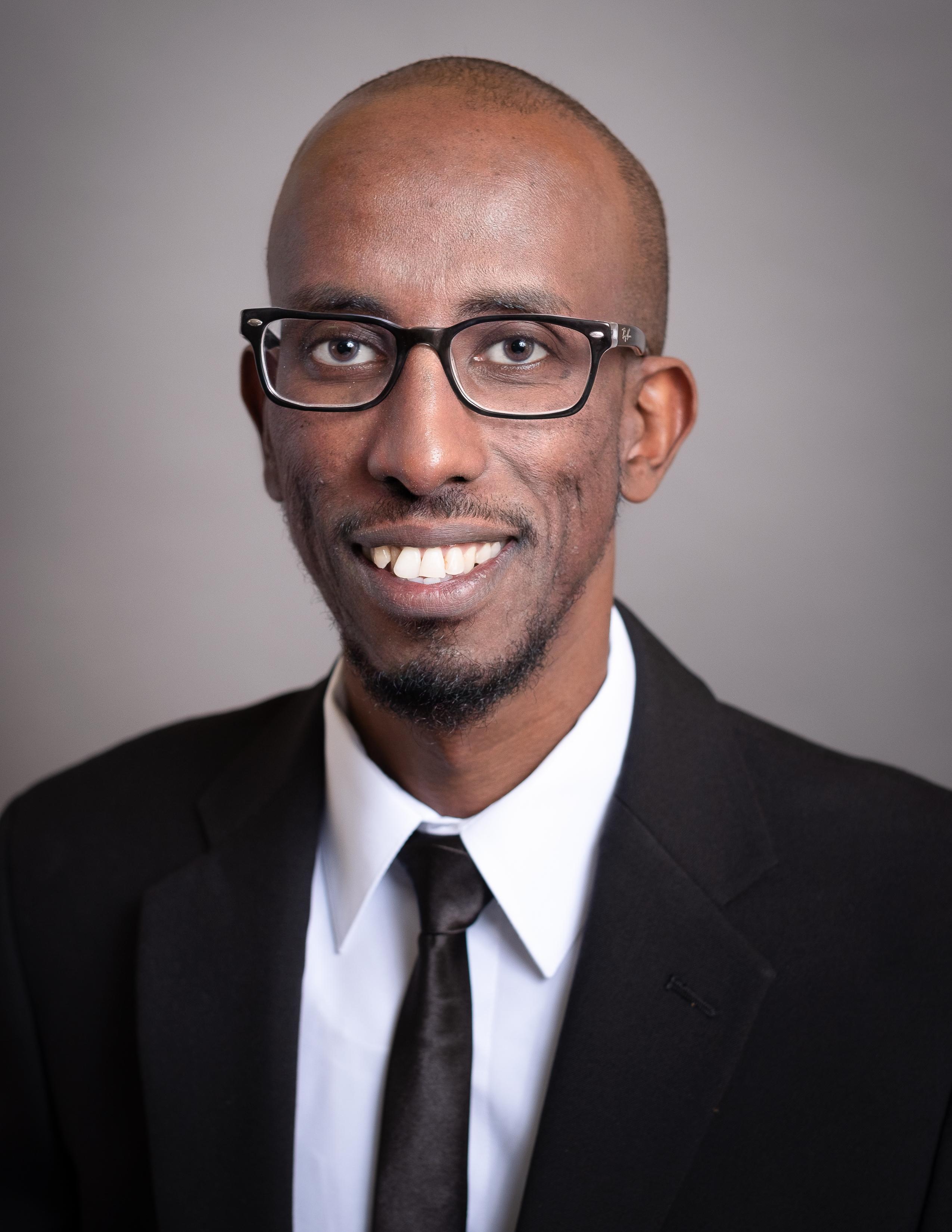 An image of a person facing the front
